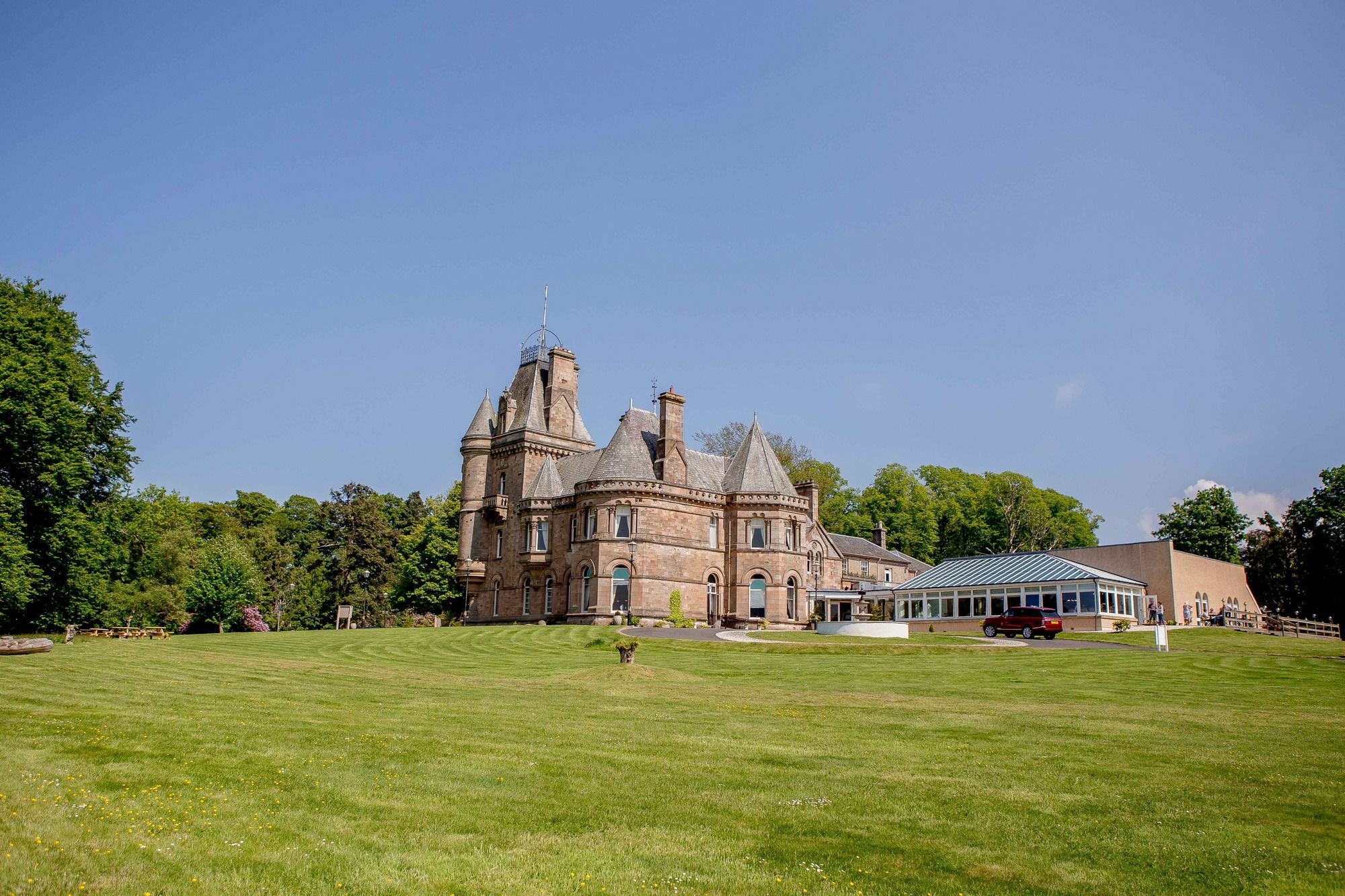 Cornhill Castle Pensionat Biggar Exteriör bild