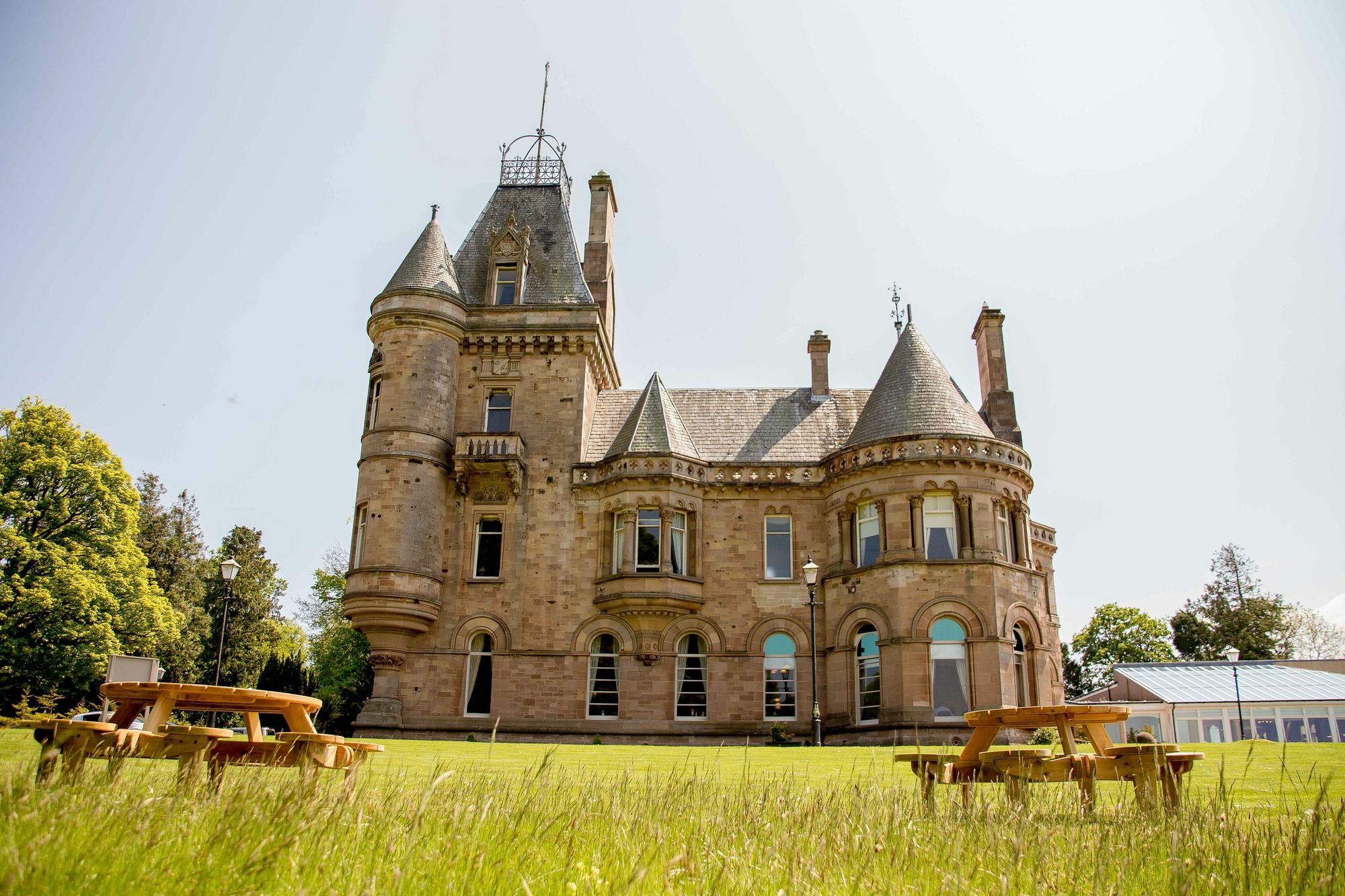 Cornhill Castle Pensionat Biggar Exteriör bild